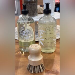 NEW Gift Set Box Bergamot+Lime hand soap and dish soap